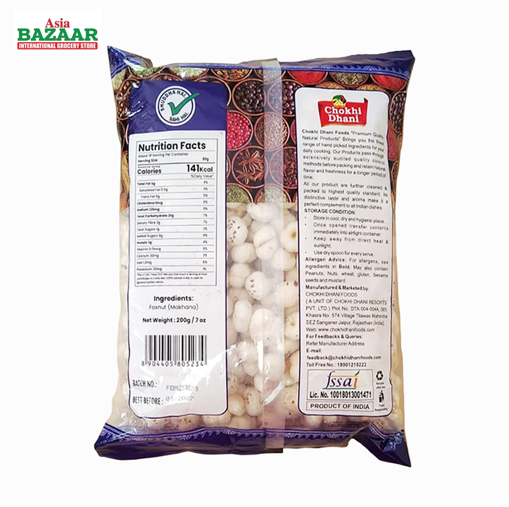 Chokhi Dhani Makhana 200 gm