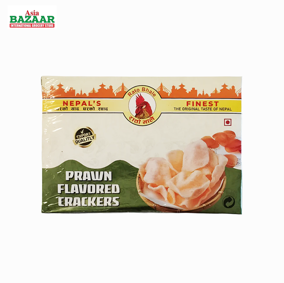 Rato Bhale Prawn Flavored Crackers 120 gm