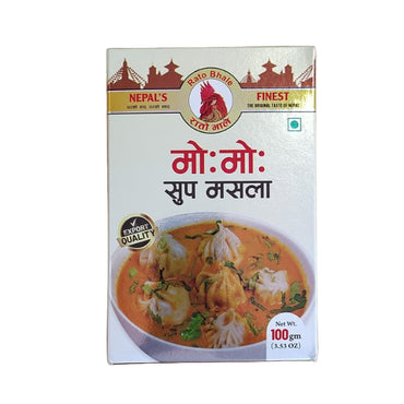 Rato Bhale Momo Soup Masala 100g