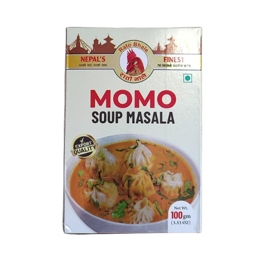 Rato Bhale Momo Soup Masala 100g