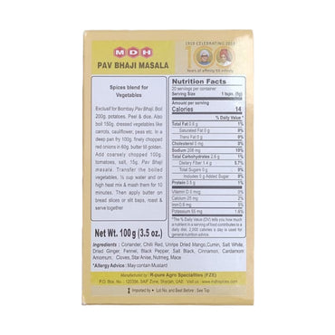 MDH Pav Bhaji Masala 100g