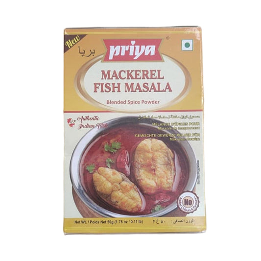 Priya Mackerel Fish Masala 50g