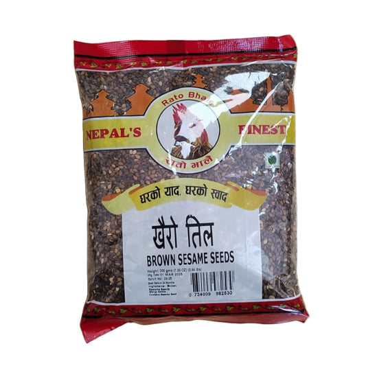 Rato Bhale Brown Sesame seeds 200 g