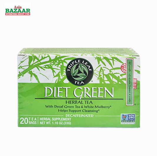 Triple Leaf Diet Green Herbal Tea Decaf(20 teabags)