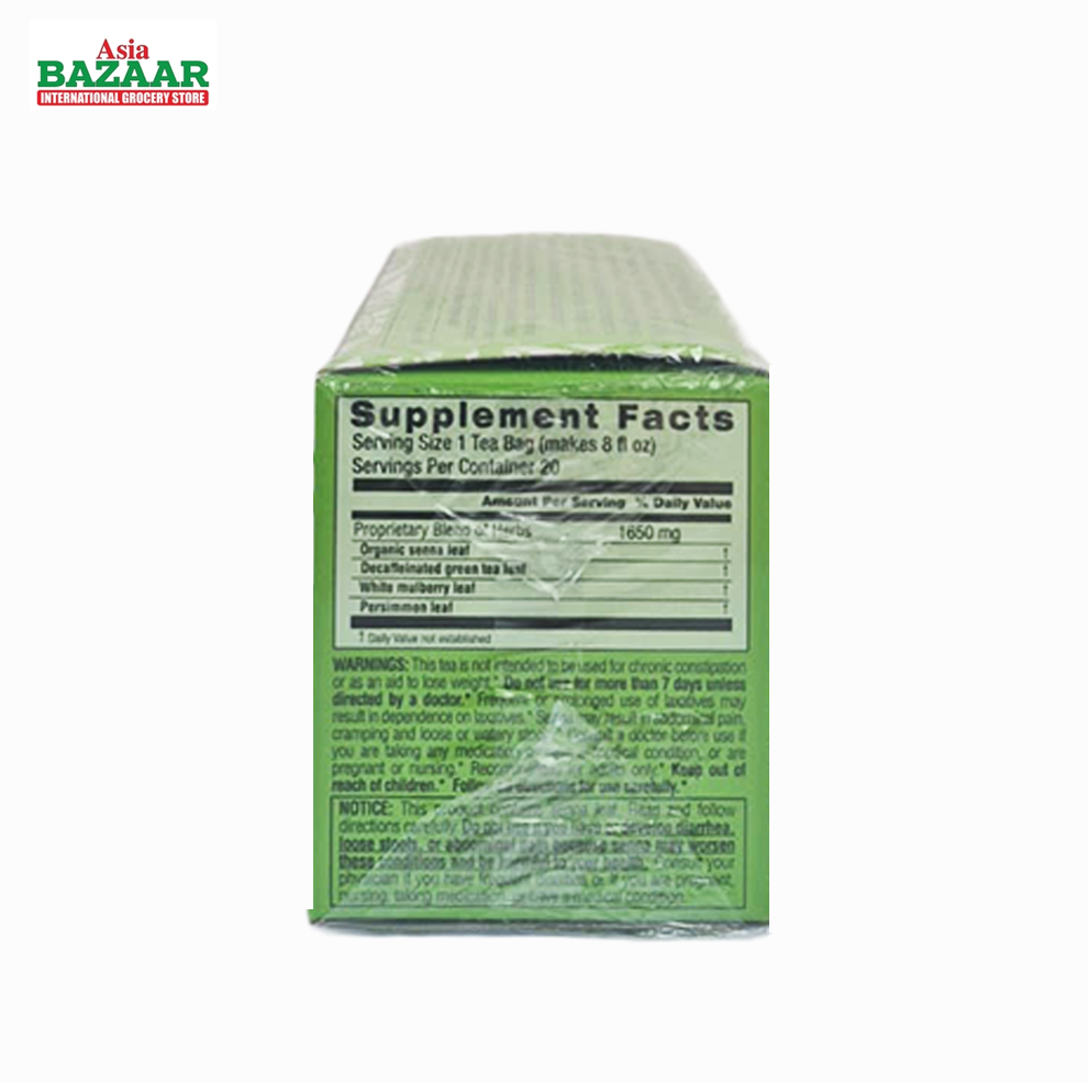 Triple Leaf Diet Green Herbal Tea Decaf(20 teabags)