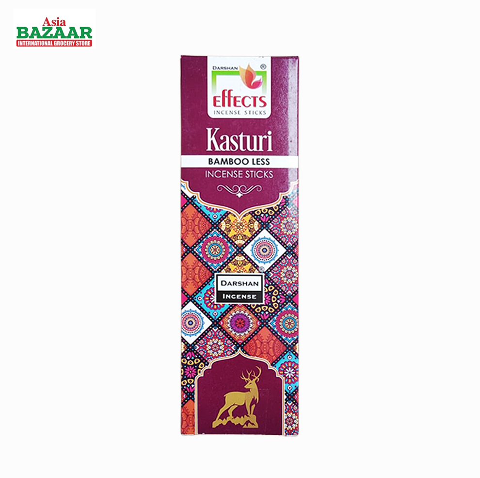 Darshan Kasturi Bamboo Free Incense Sticks - Agarbatti