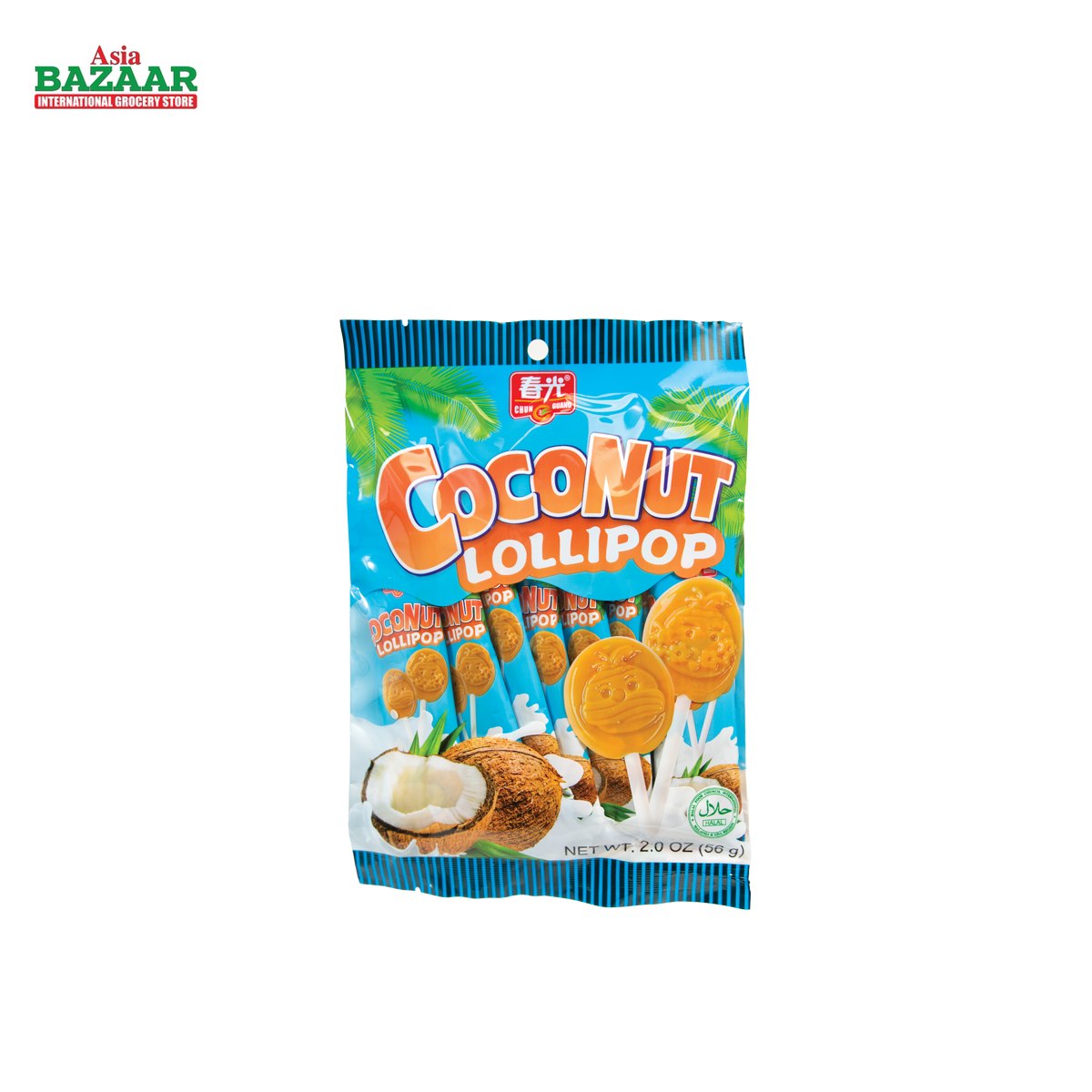 CG Coconut Lollipop8pc