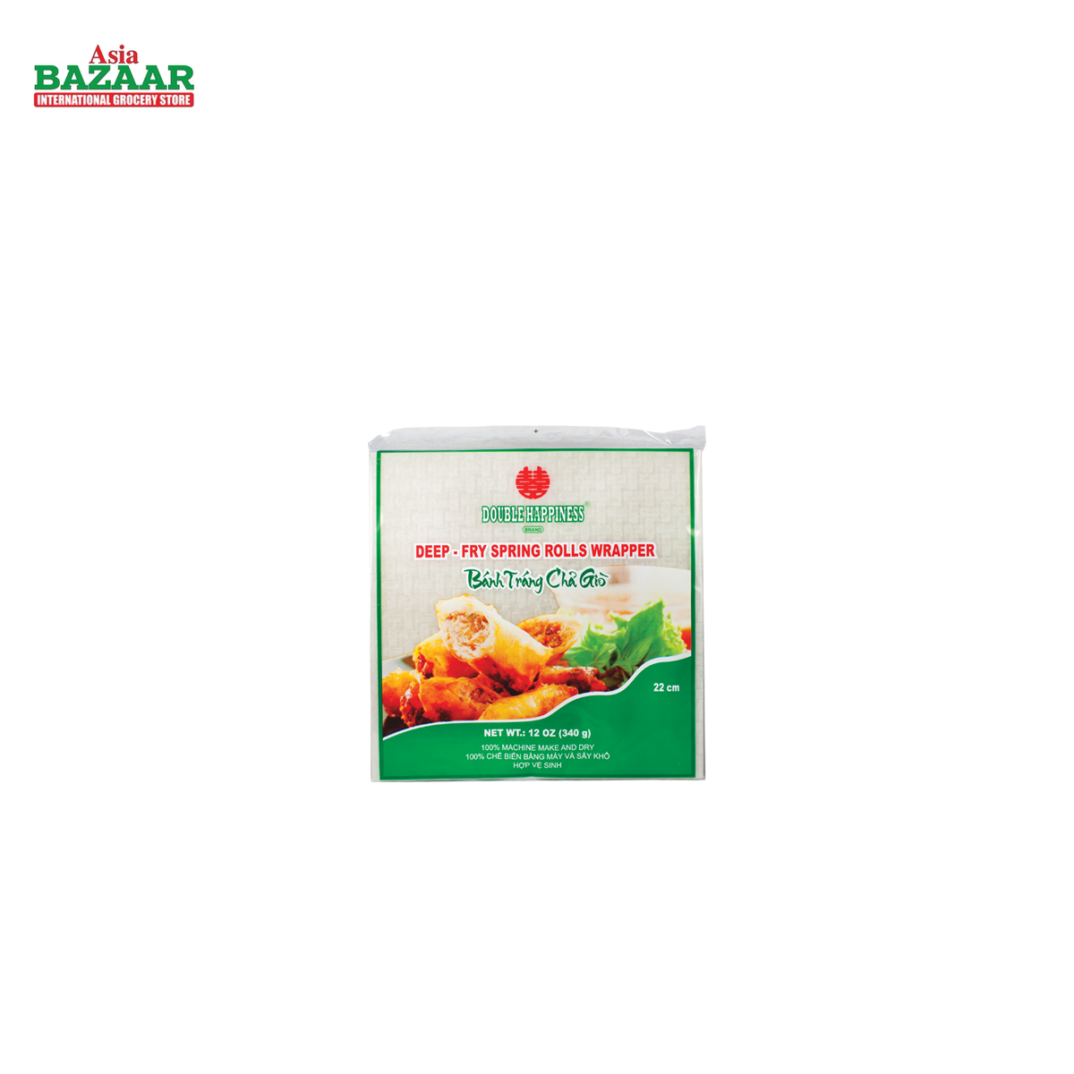 DF SQUARE RICE PAPER (22c