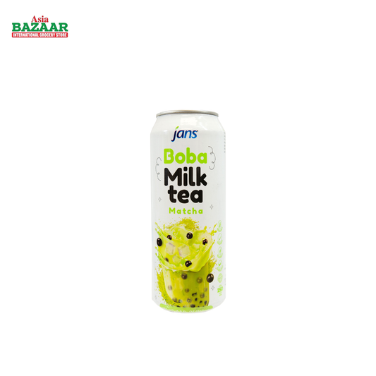 JANS MATCHA BOBA MILK TEA