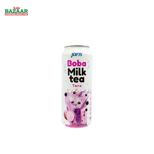 JANS TARO BOBA MILK TEA DRINK