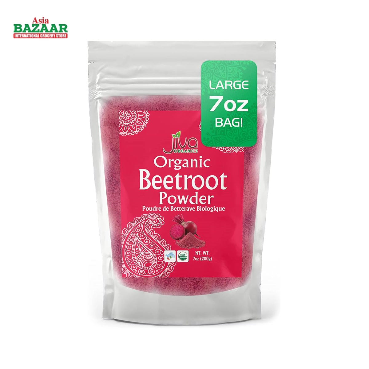 JIVA ORG. BEETROOT PDR 7OZ