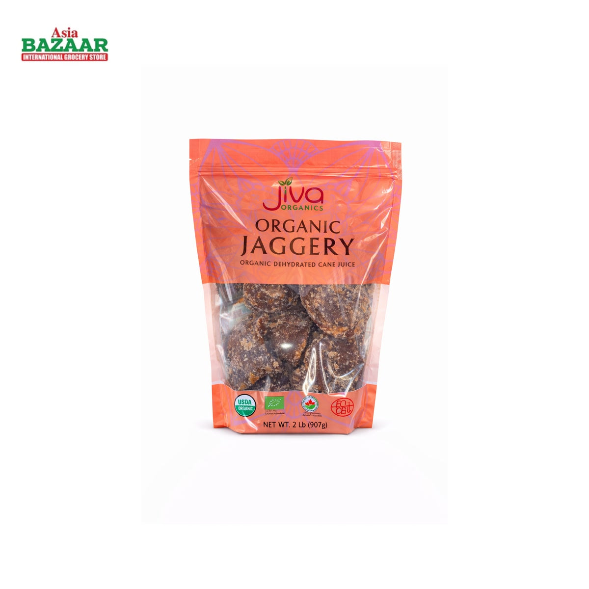 JIVA ORG. JAGGERY WHOLE 2LB