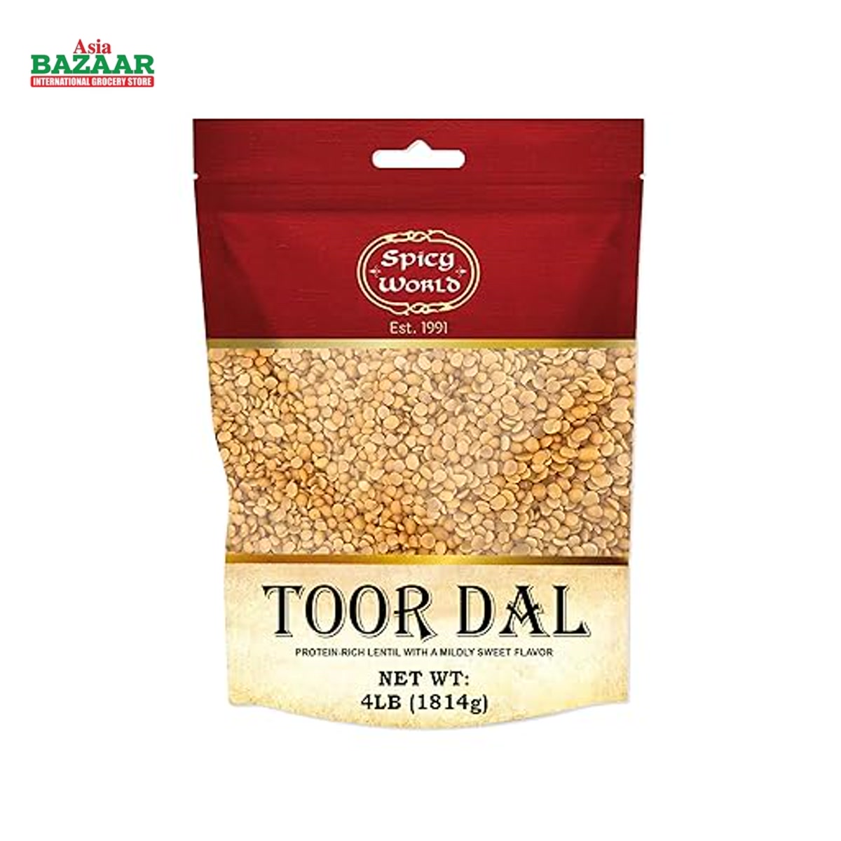 SW TOOR DAL PLAIN 4LB INDIA