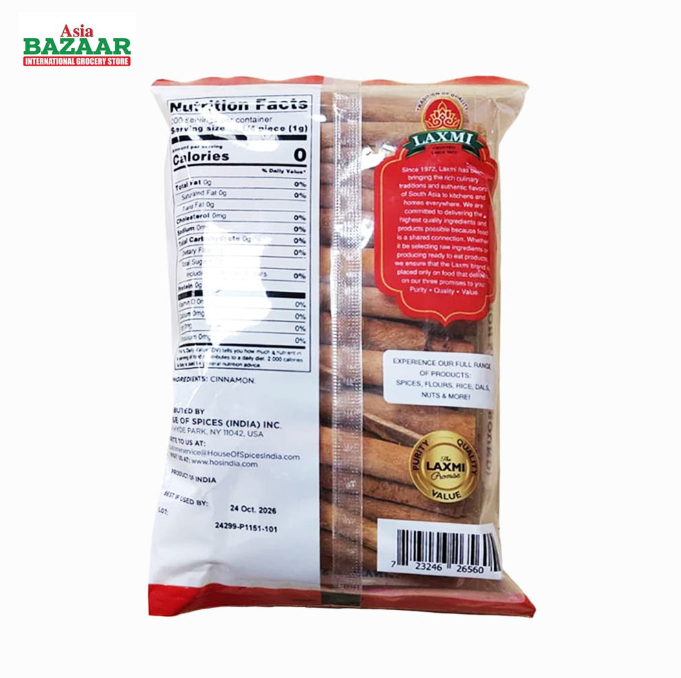 Laxmi Cinnamon sticks(Round) 200 gm