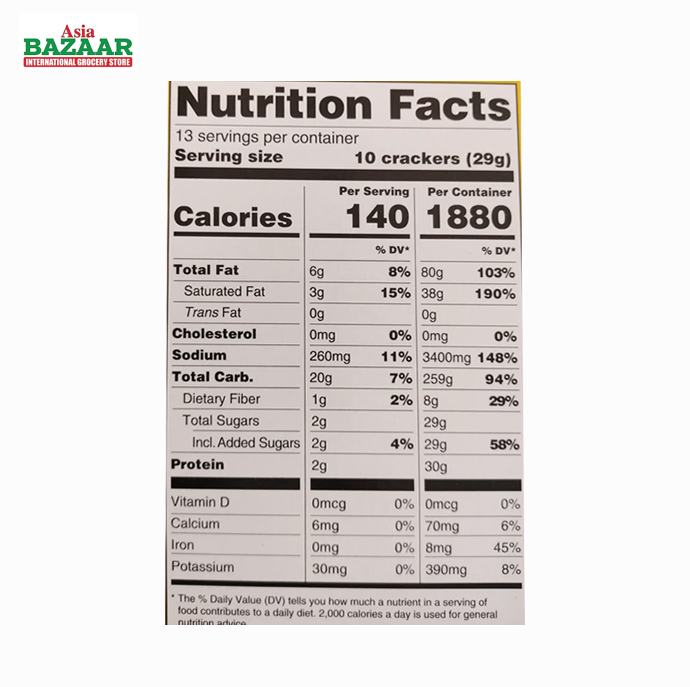 Parle Monaco Classic Crackers 380 gm