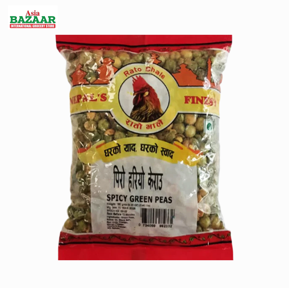 Rato Bhale Spicy Green Peas 180 gm
