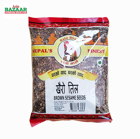 Rato Bhale Brown Sesame seeds 200 g