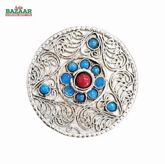 Silver Sindoor container