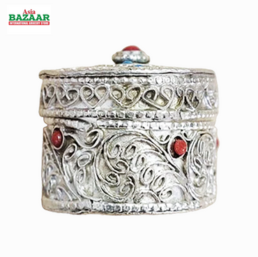 Silver Sindoor container