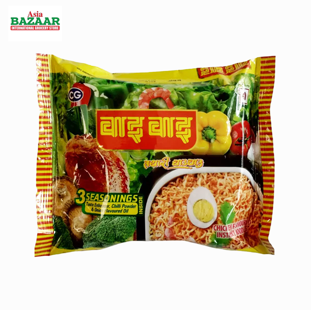 Wai Wai Chicken Noodles 60 gm