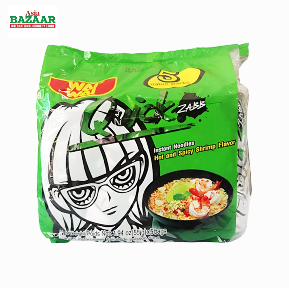 Wai Wai Quick 5 pack 60 gm