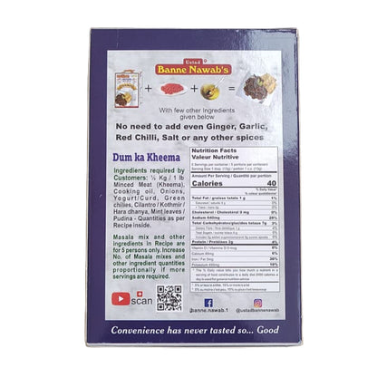 Banne Nawab's Dum Ka keema 50g