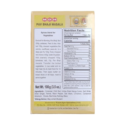 MDH Pav Bhaji Masala 100g