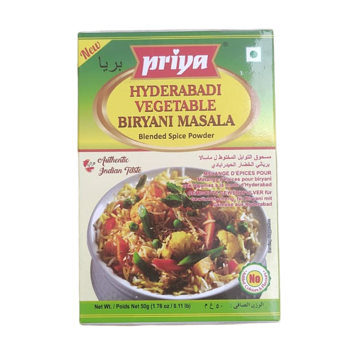 Priya Hydrabadi Veg Biriyani Masala 50g