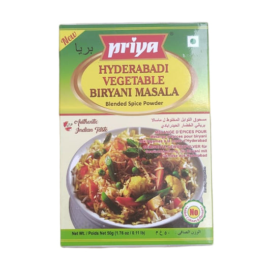 Priya Hydrabadi Veg Biriyani Masala 50g