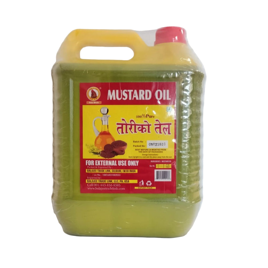 Rato Bhale Mustard Oil 5 ltr