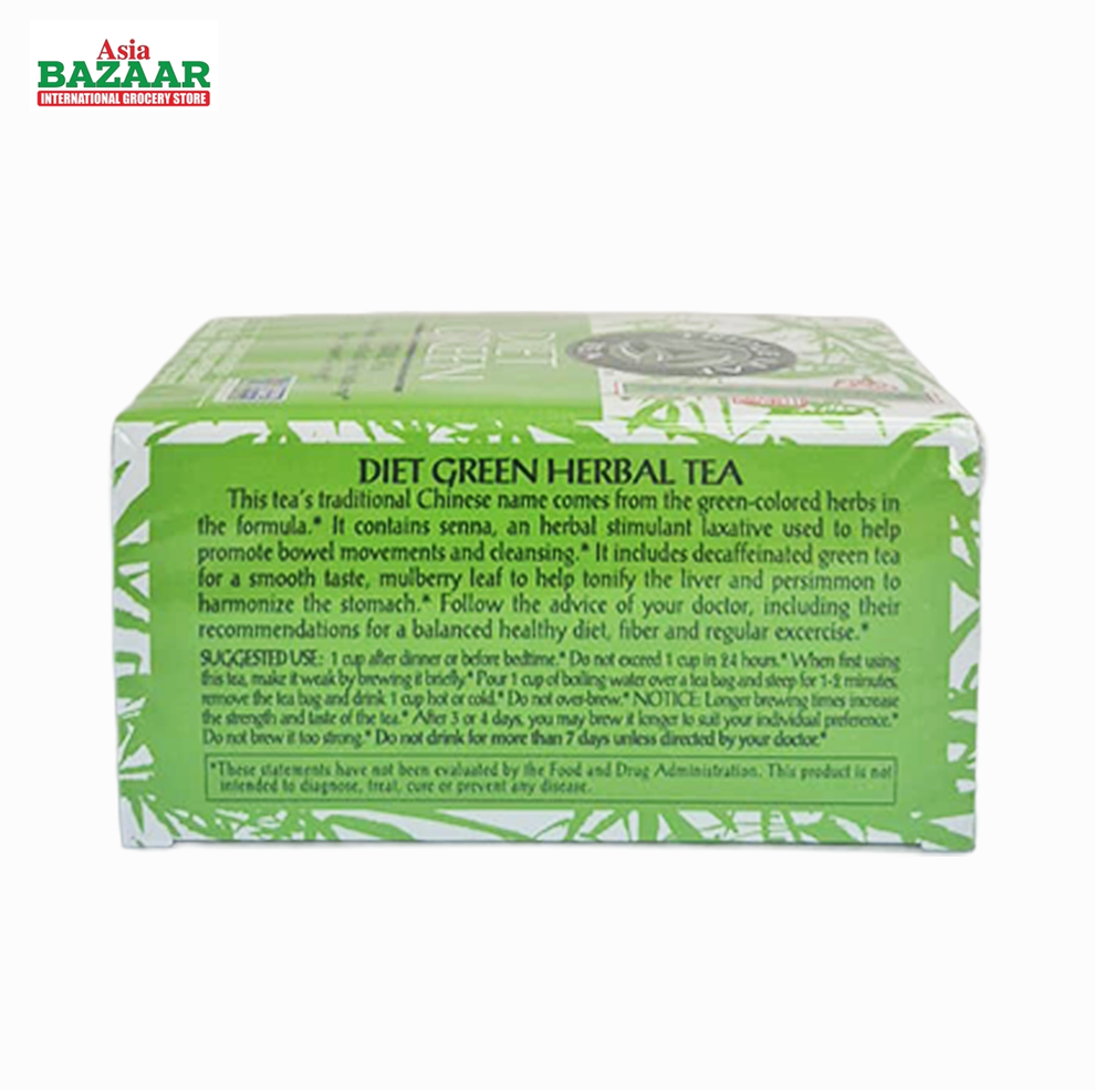 Triple Leaf Diet Green Herbal Tea Decaf(20 teabags)