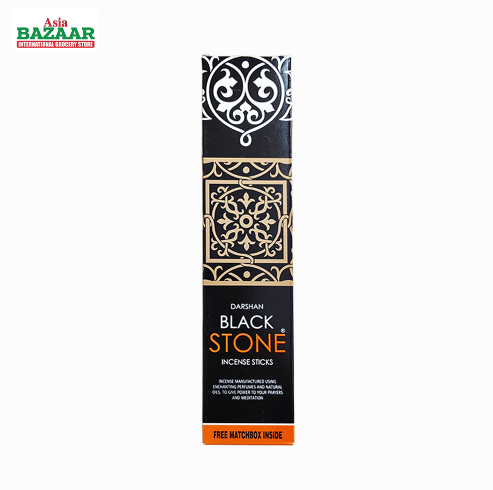 Darshan Black Stone Agarbatti - Incense Sticks