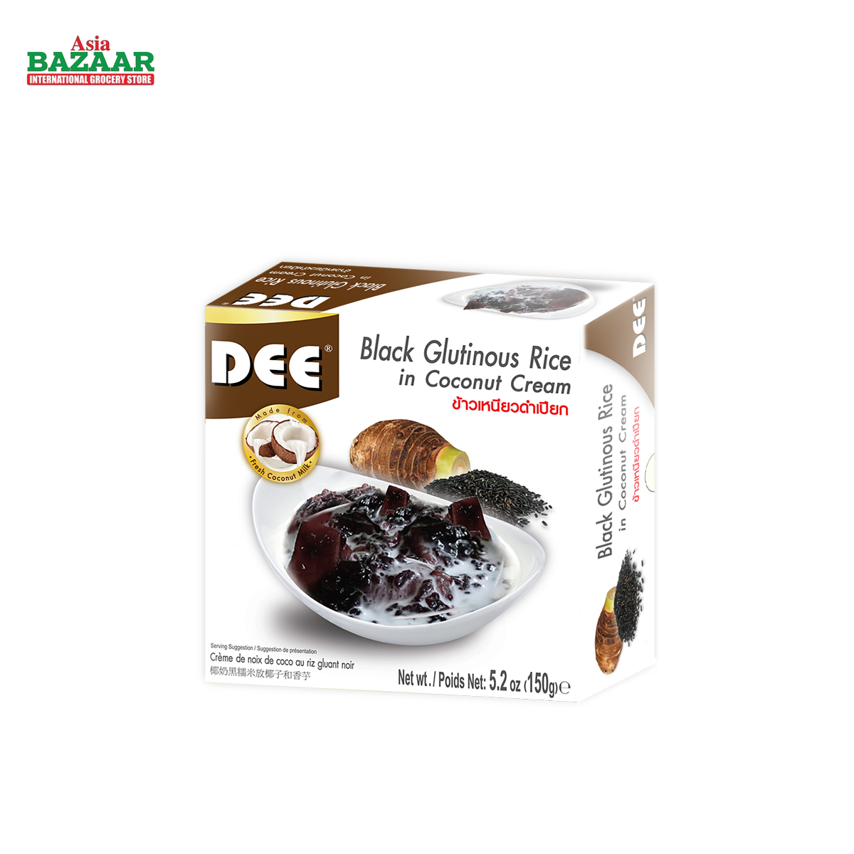 DFZ BLK STICKY RICE COCON