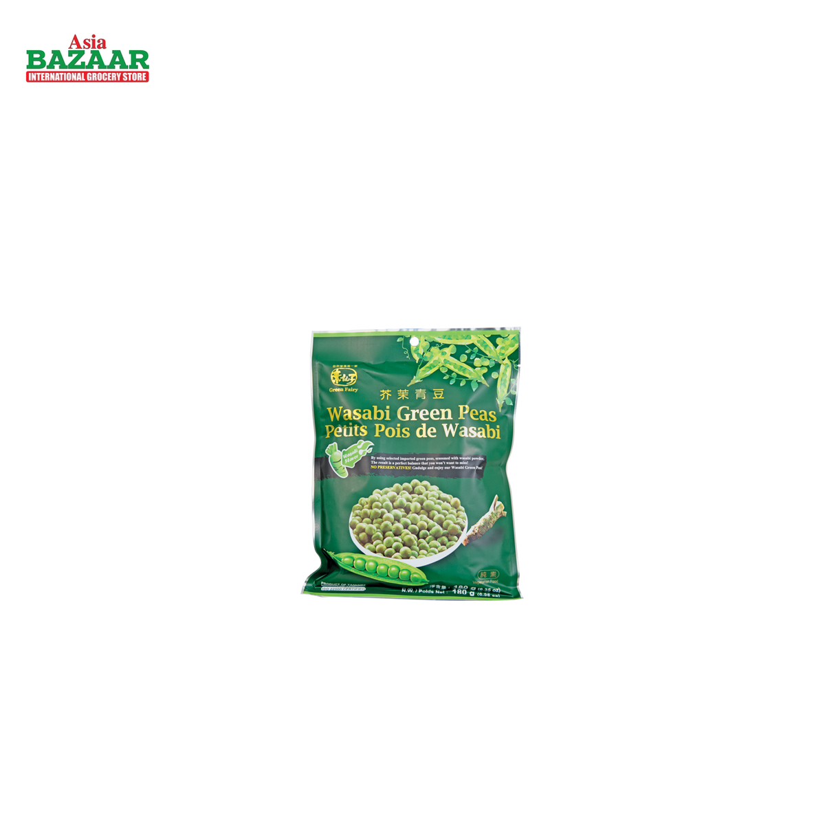 GREEN FAIRY WASABI GREEN PEAS