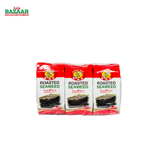 HB Seaweed LAVER (spicy) 8 X