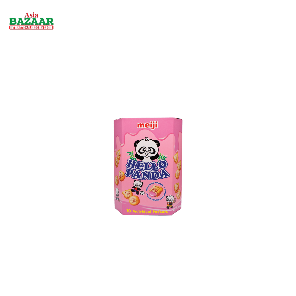 HELLO PANDA Strawr (l)(8bags)