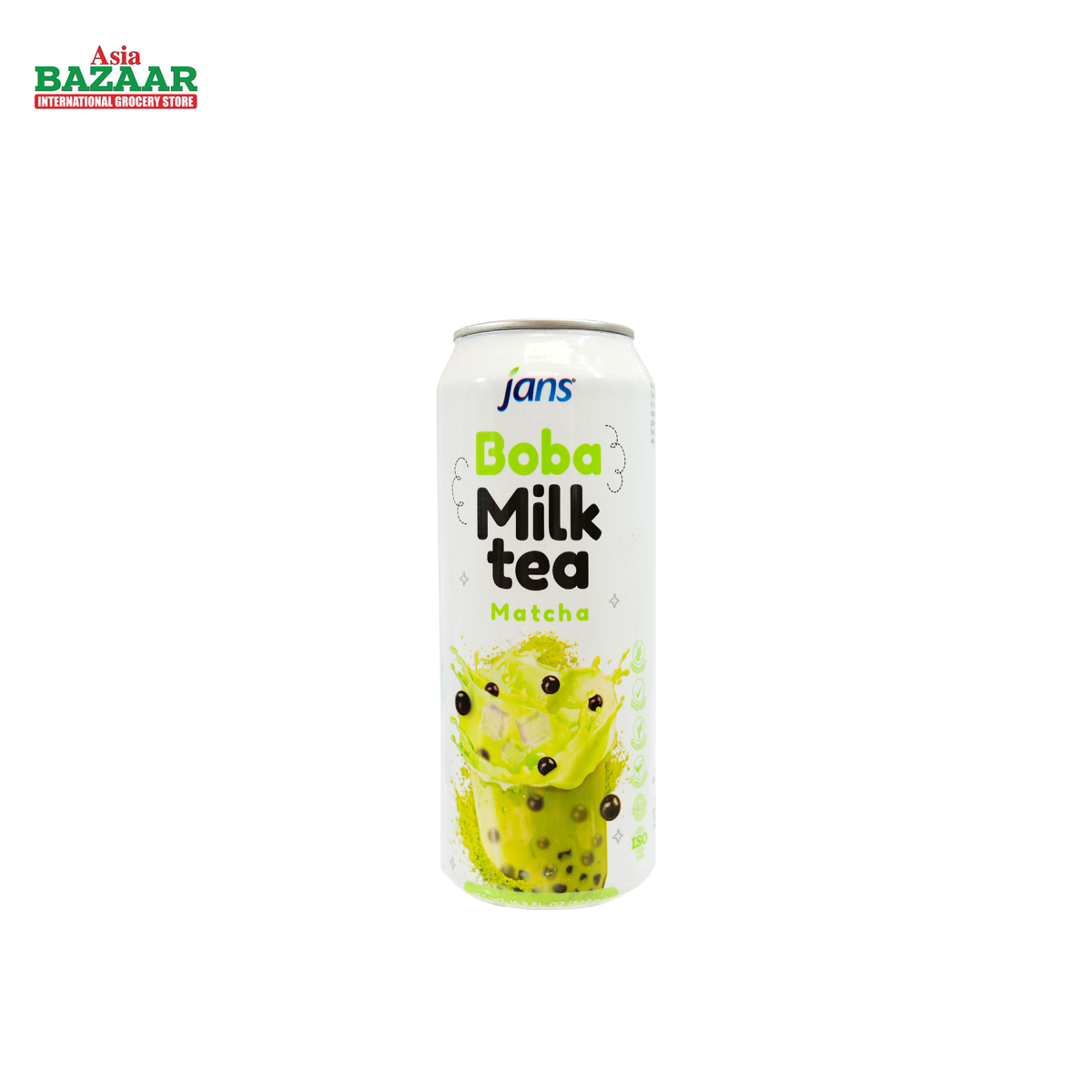 JANS MATCHA BOBA MILK TEA
