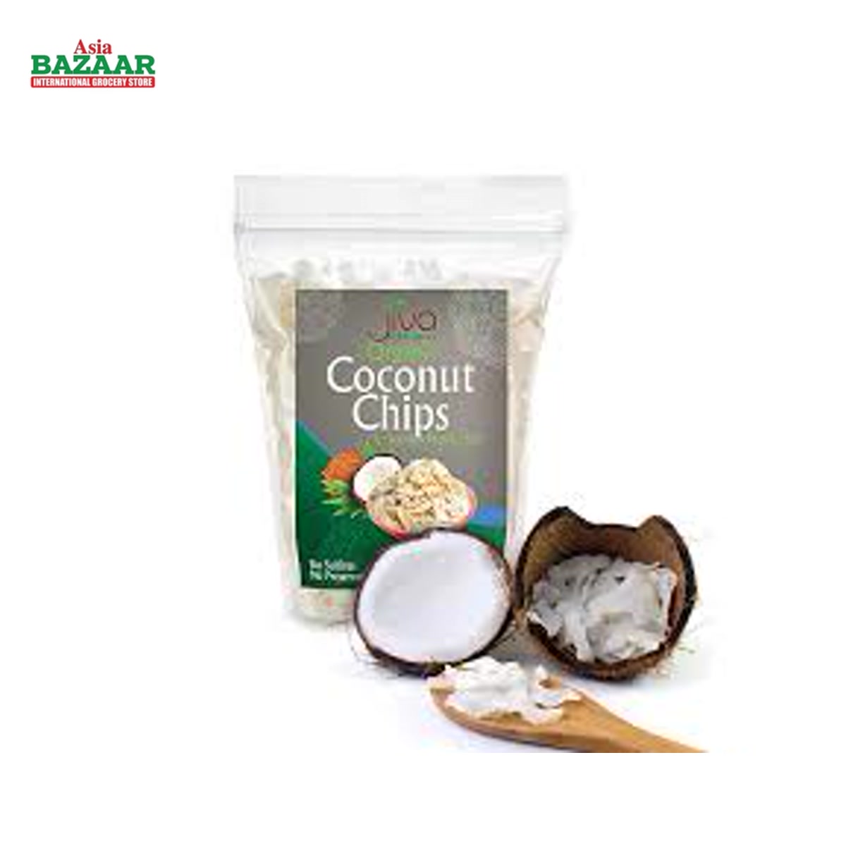 JIVA ORG. COCONUT CHIPS 12OZ