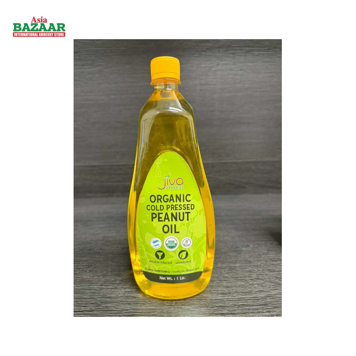 JIVA ORG. PEANUT OIL 1LTR