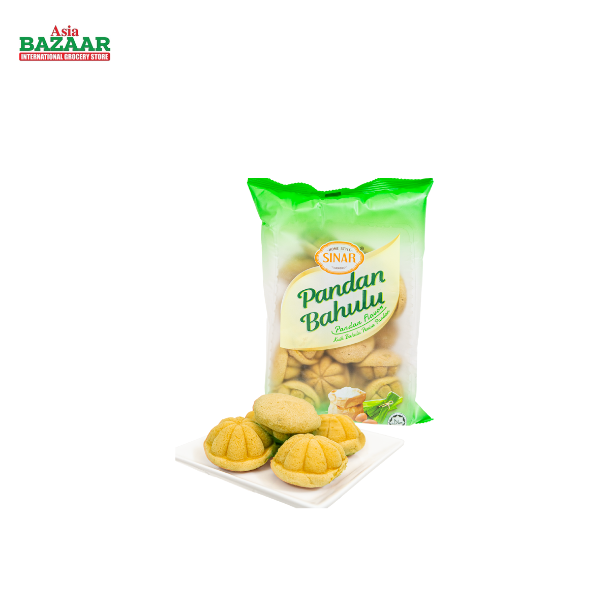 KUIH BAHULU Pandan(20pcs)