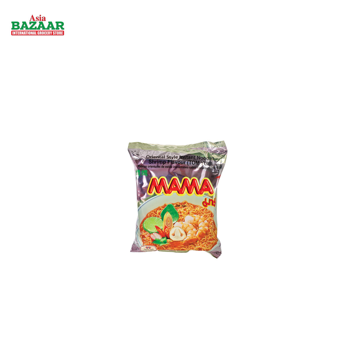MAMA SHRIMP TOM YUM NOODLE 6 X