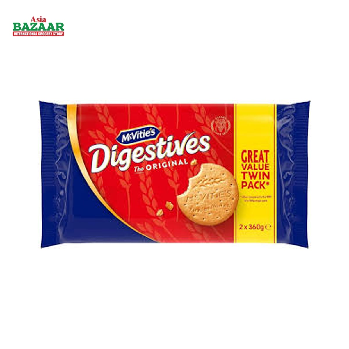 MCV DIGESTIVES TWIN 360GX2