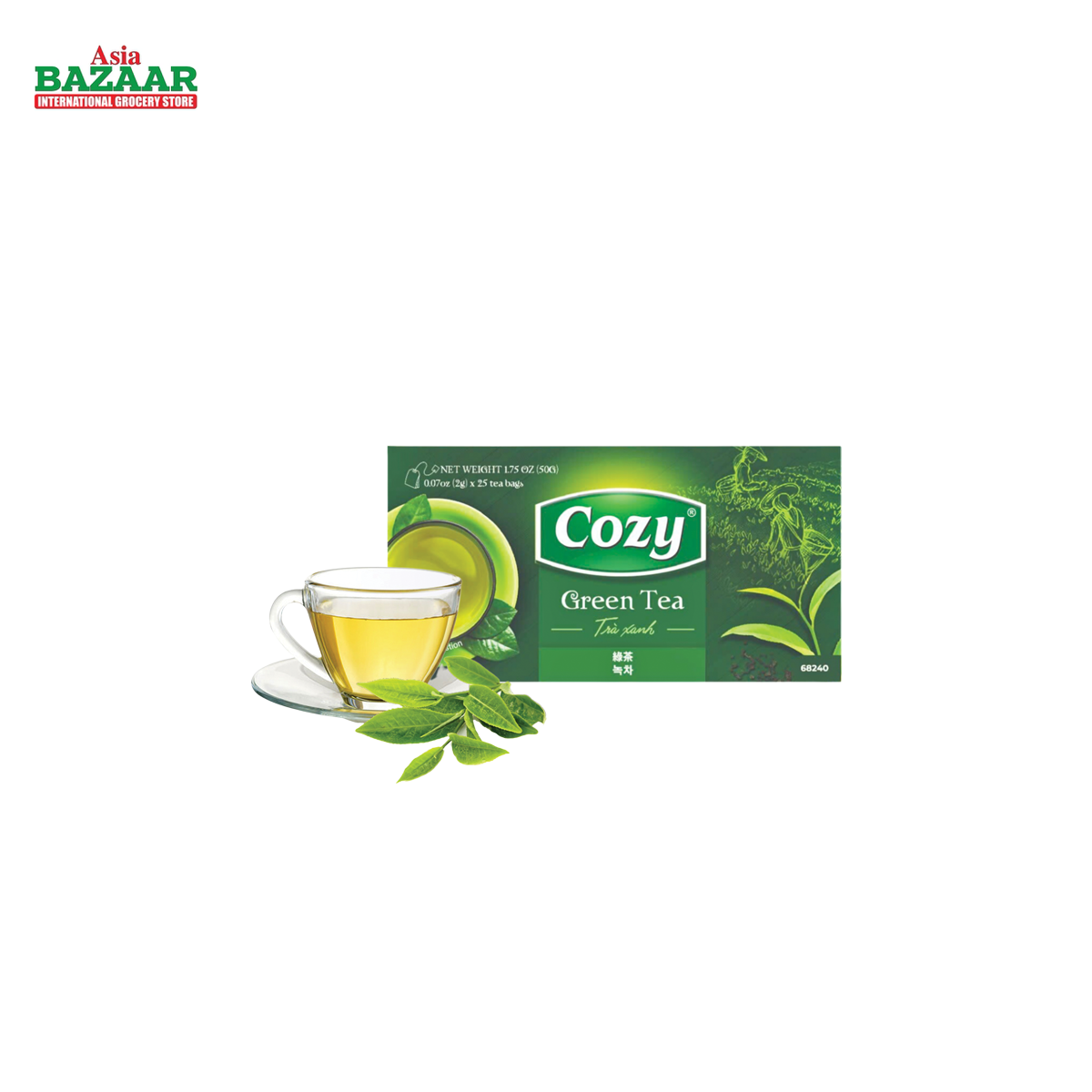 New COZY GREEN TEA