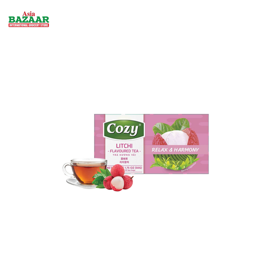 New COZY Litchi Flavored TEA