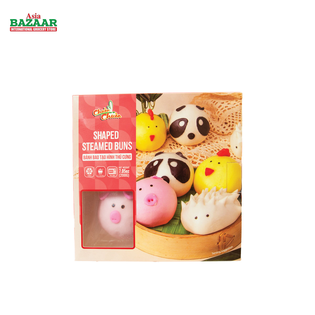 New FZ Animal Shaped Steamed