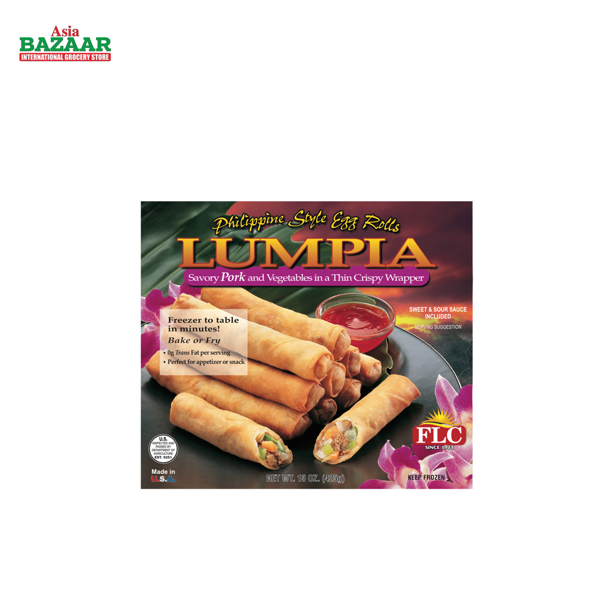New FZ PORK Vegetable Lumpia