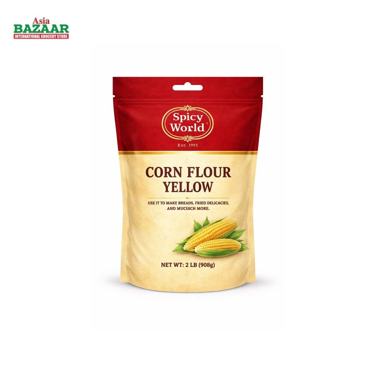 SW CORN FLOUR YELLOW 2LB