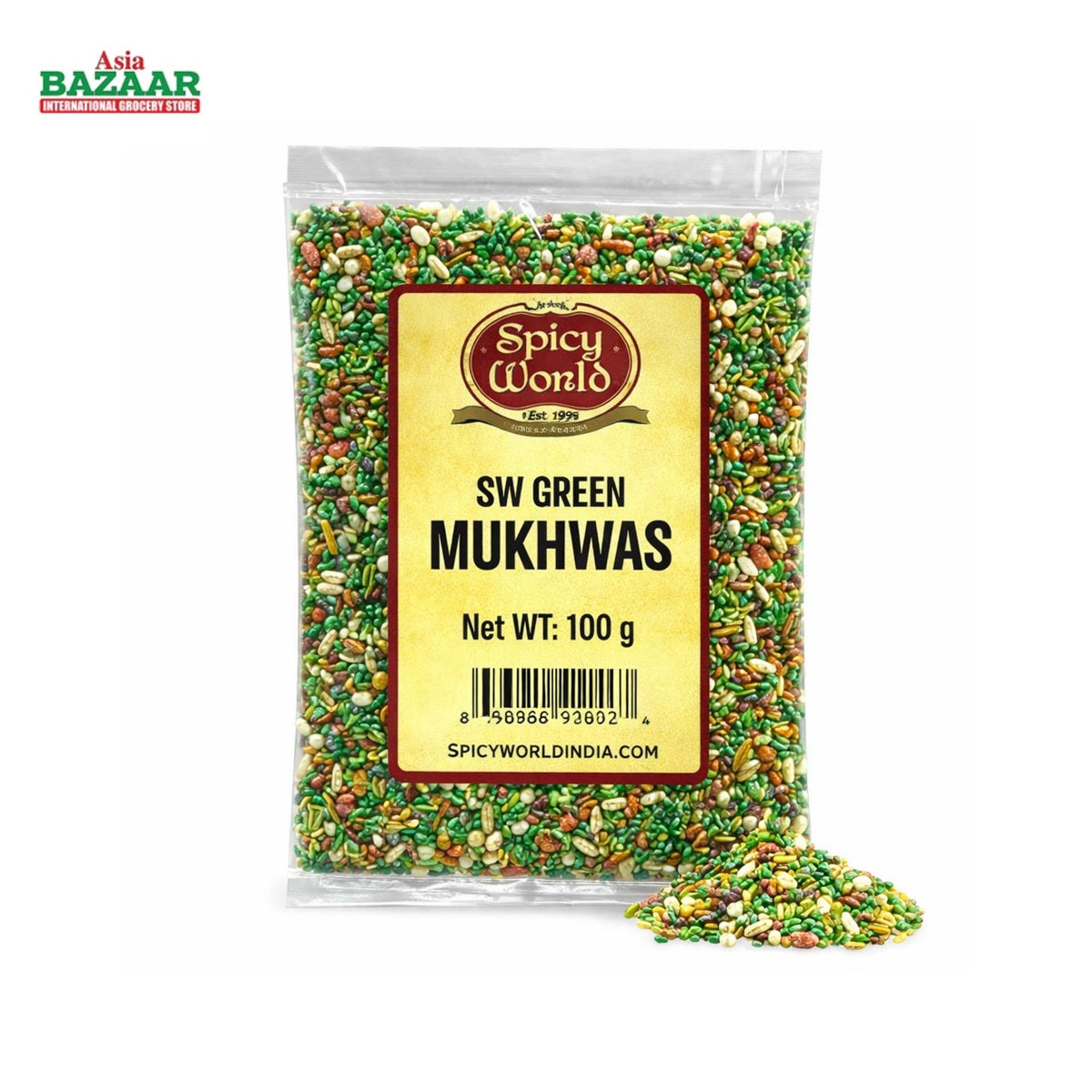 SW GREEN MUKHWAS 100G