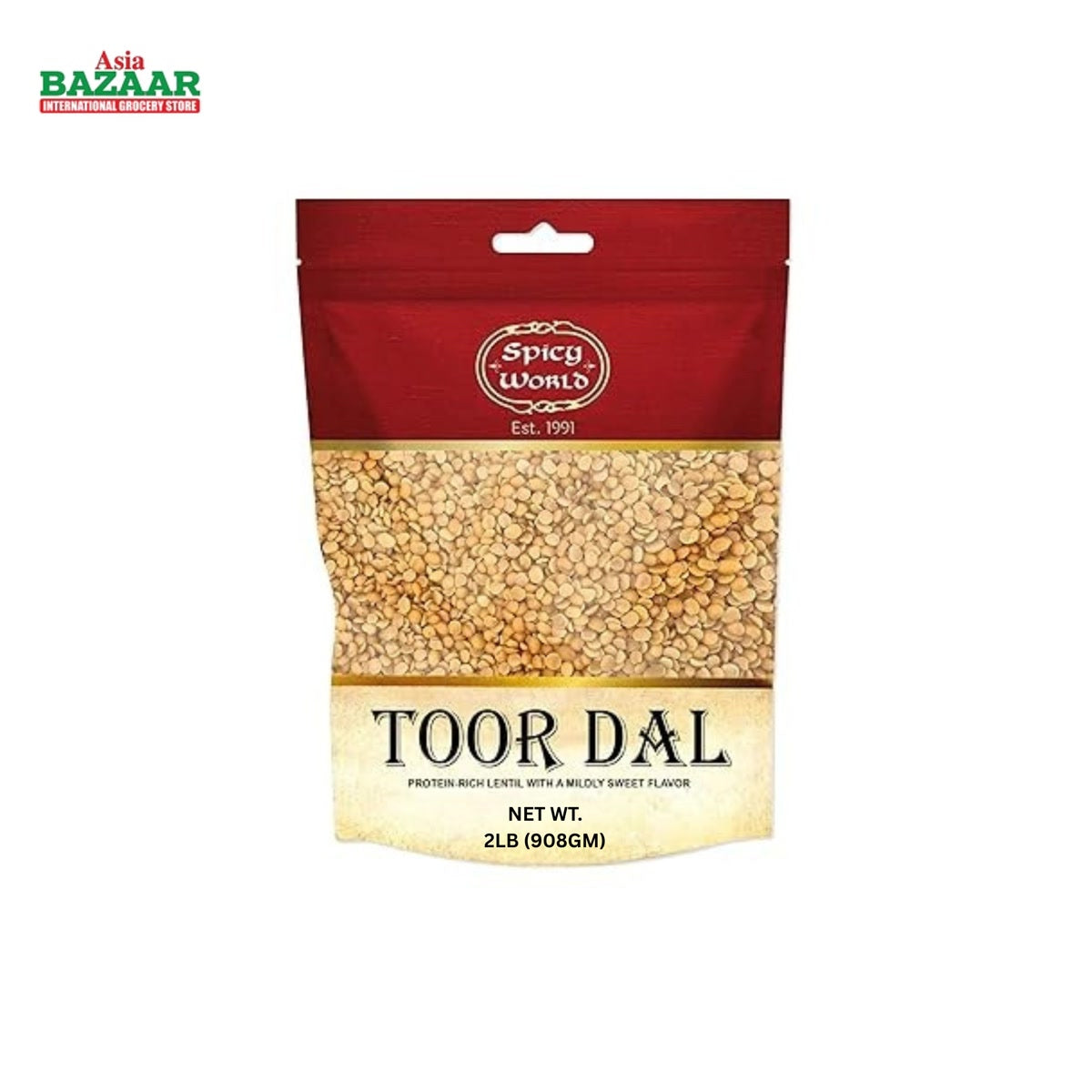 SW TOOR DAL PLAIN 2LB INDIA