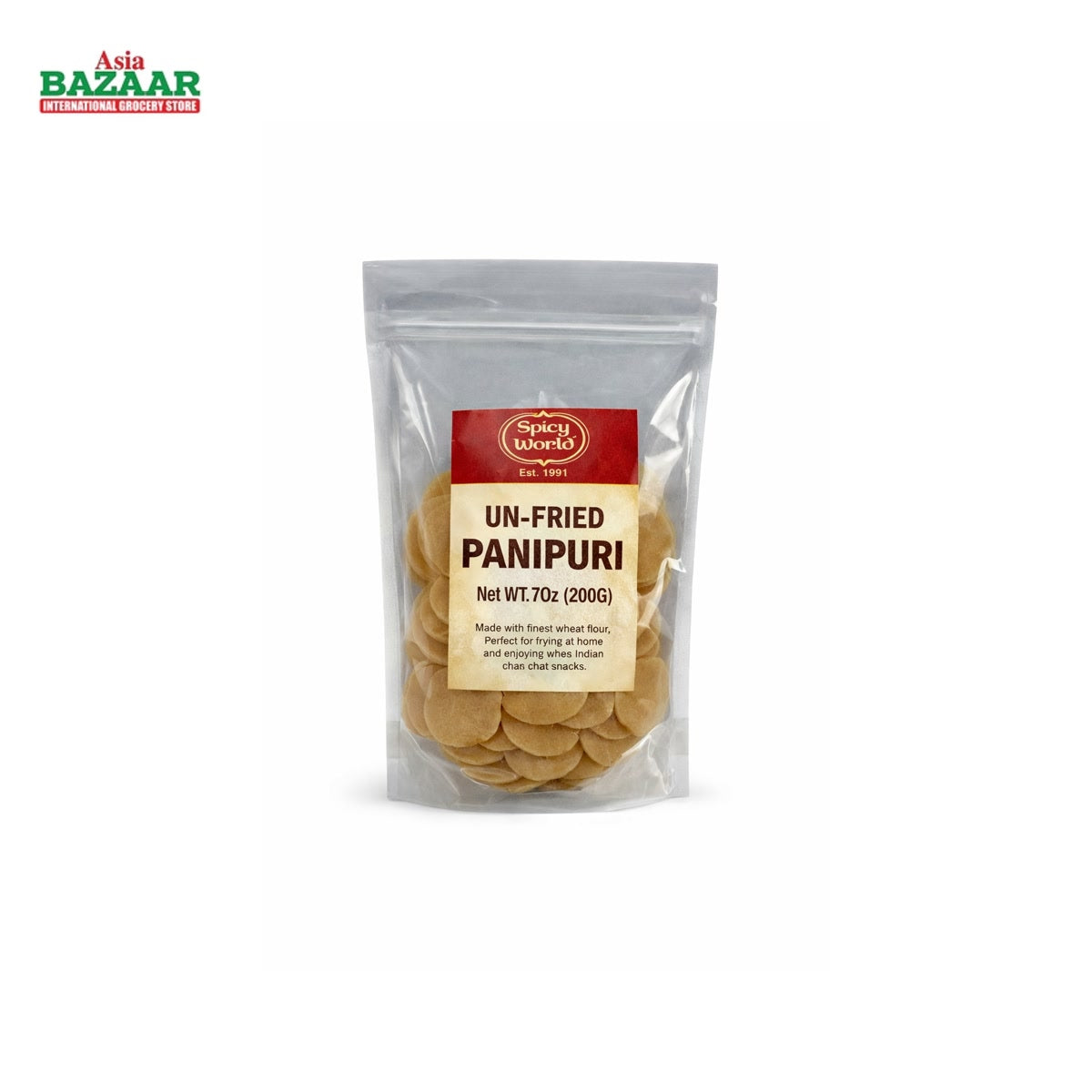 SW UN-FRIED PANIPURI 7OZ